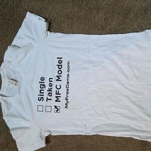 Myfreecams MFC Tee Shirt Cam Girl Size Small